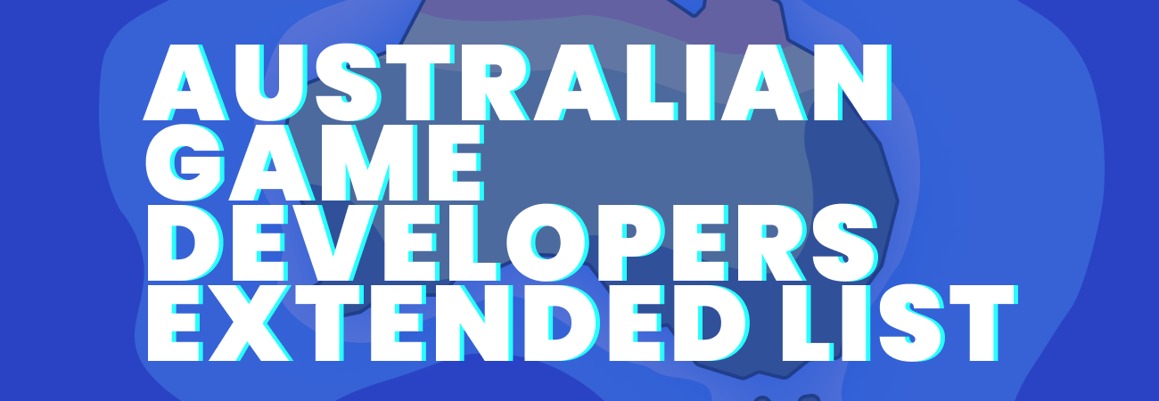 Australian Game Developers Extended List