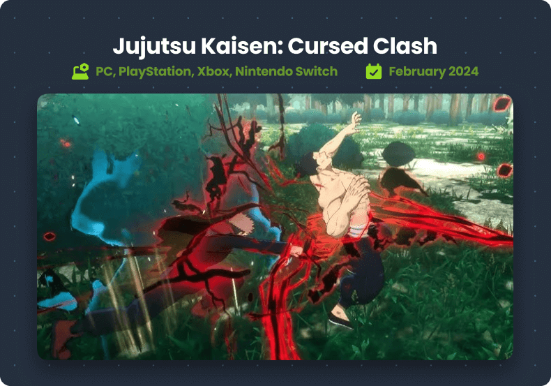 Top Unreal Engine Game in 2024: Jujutsu Kaisen: Cursed Clash