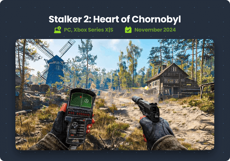 Top Unreal Engine Game in 2024: Stalker 2: Heart of Chornobyl