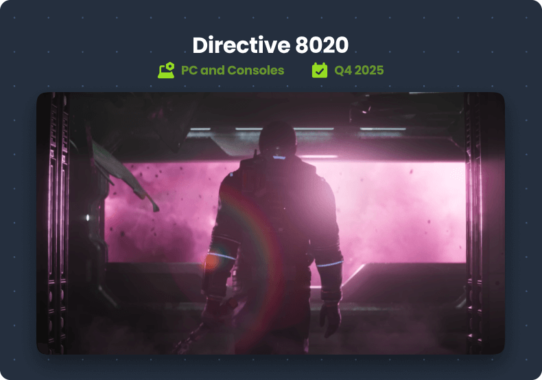 Upcoming Unreal Engine Game 2025: Directive 8020