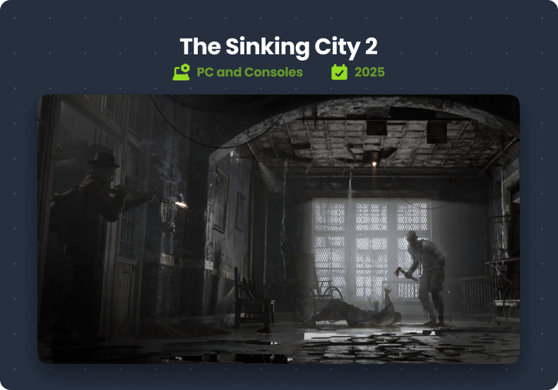 Upcoming Unreal Engine Game 2025: The Sinking City 2