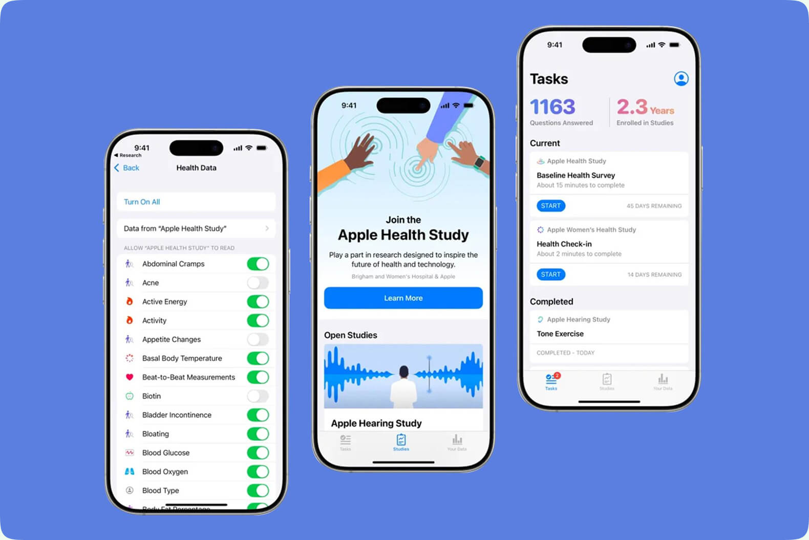 Apple Health Mobile App Interface