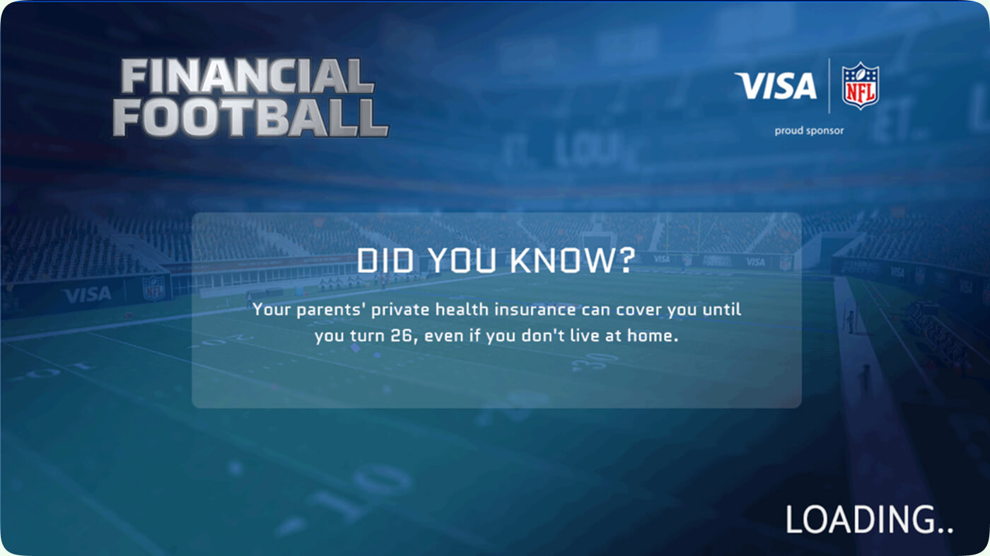 Financial Football Game for Money Management Skills