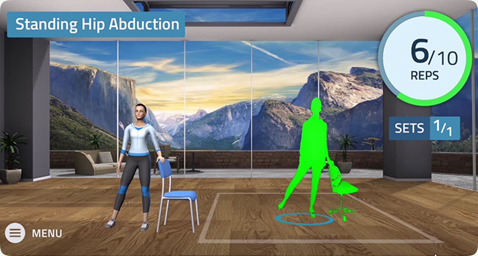 VERA’s Exercise Interface