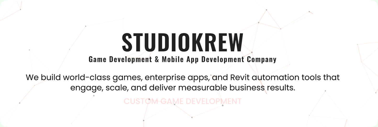 StudioKrew - creative Australian Outsourcing Game Developers
