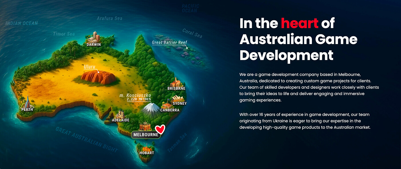 Indie Games Development Company in Australia