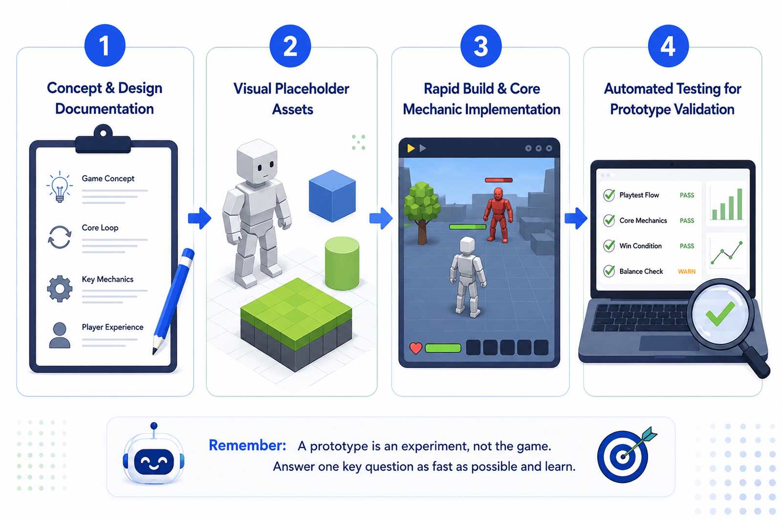 Key Stages of AI Game Prototype Development