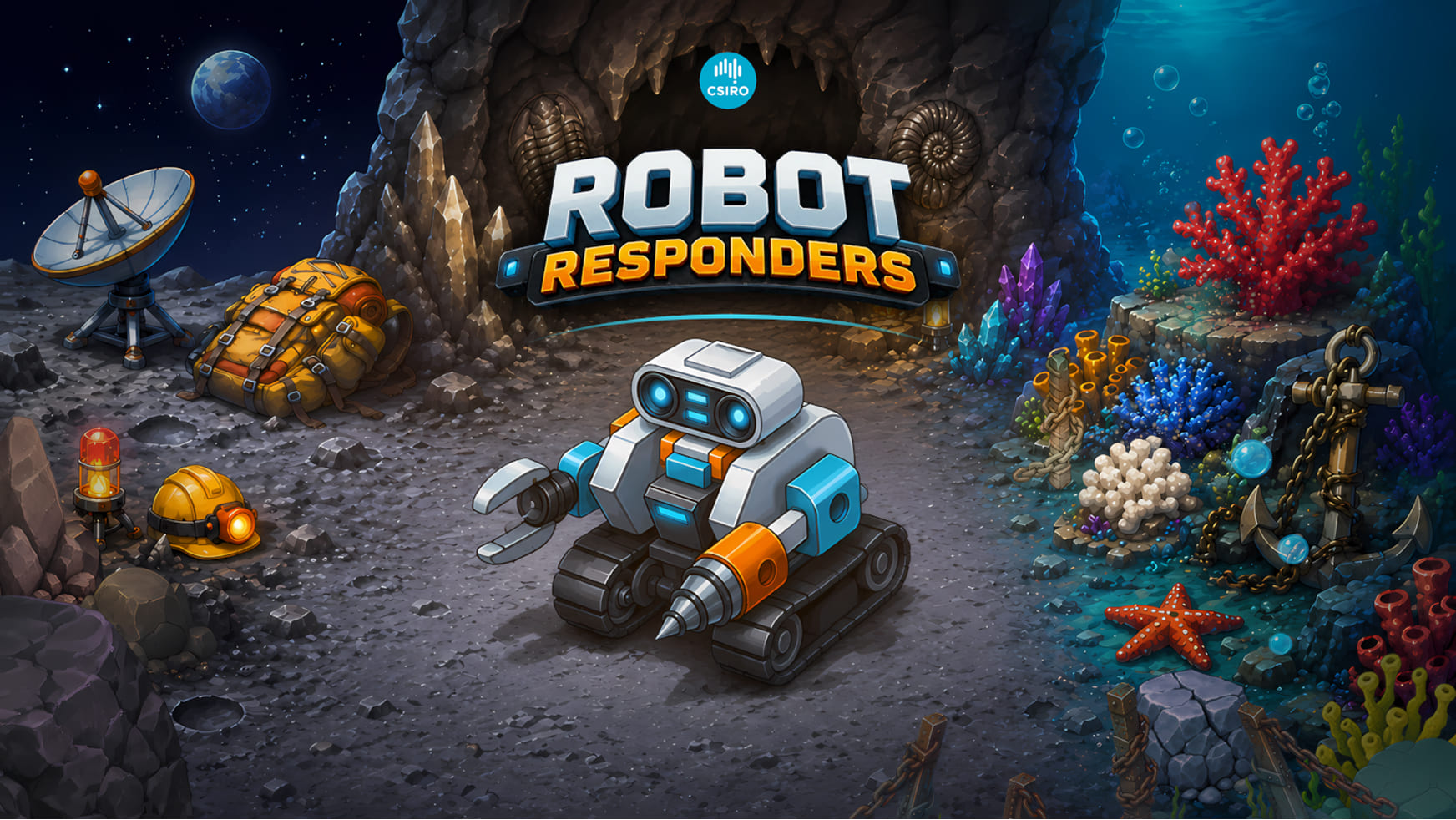 STEM Game Robot Responders by CSIRO