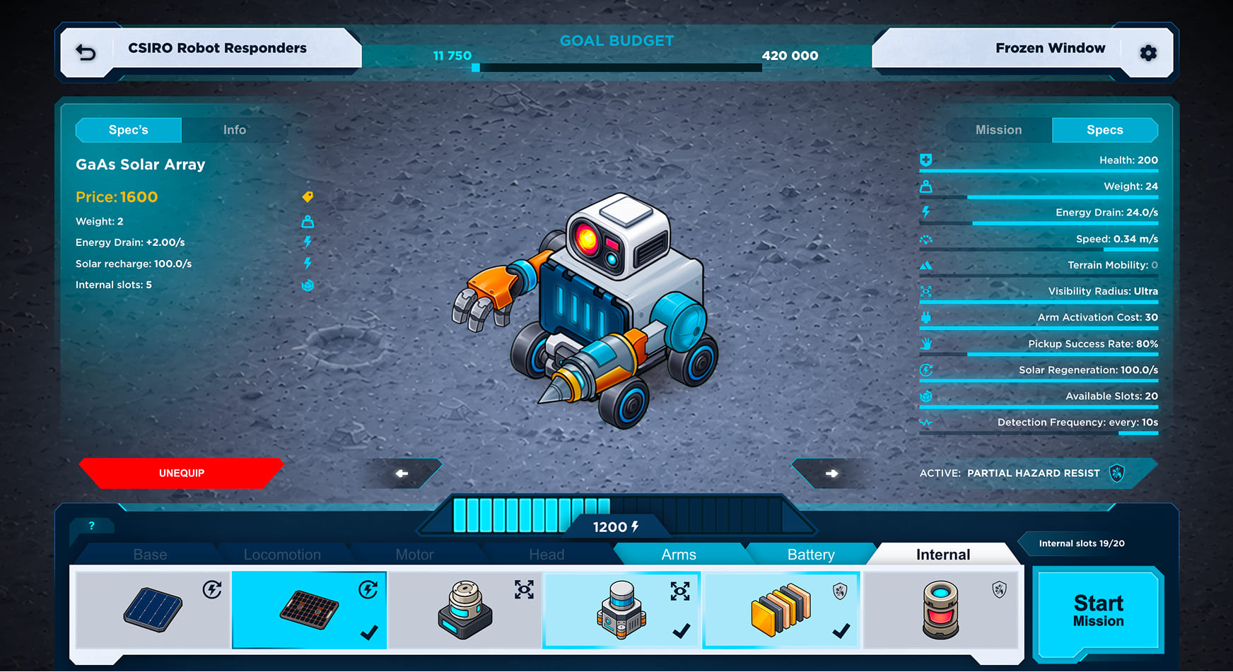 CSIRO Robot Responders: The Concept of Engineering Robots