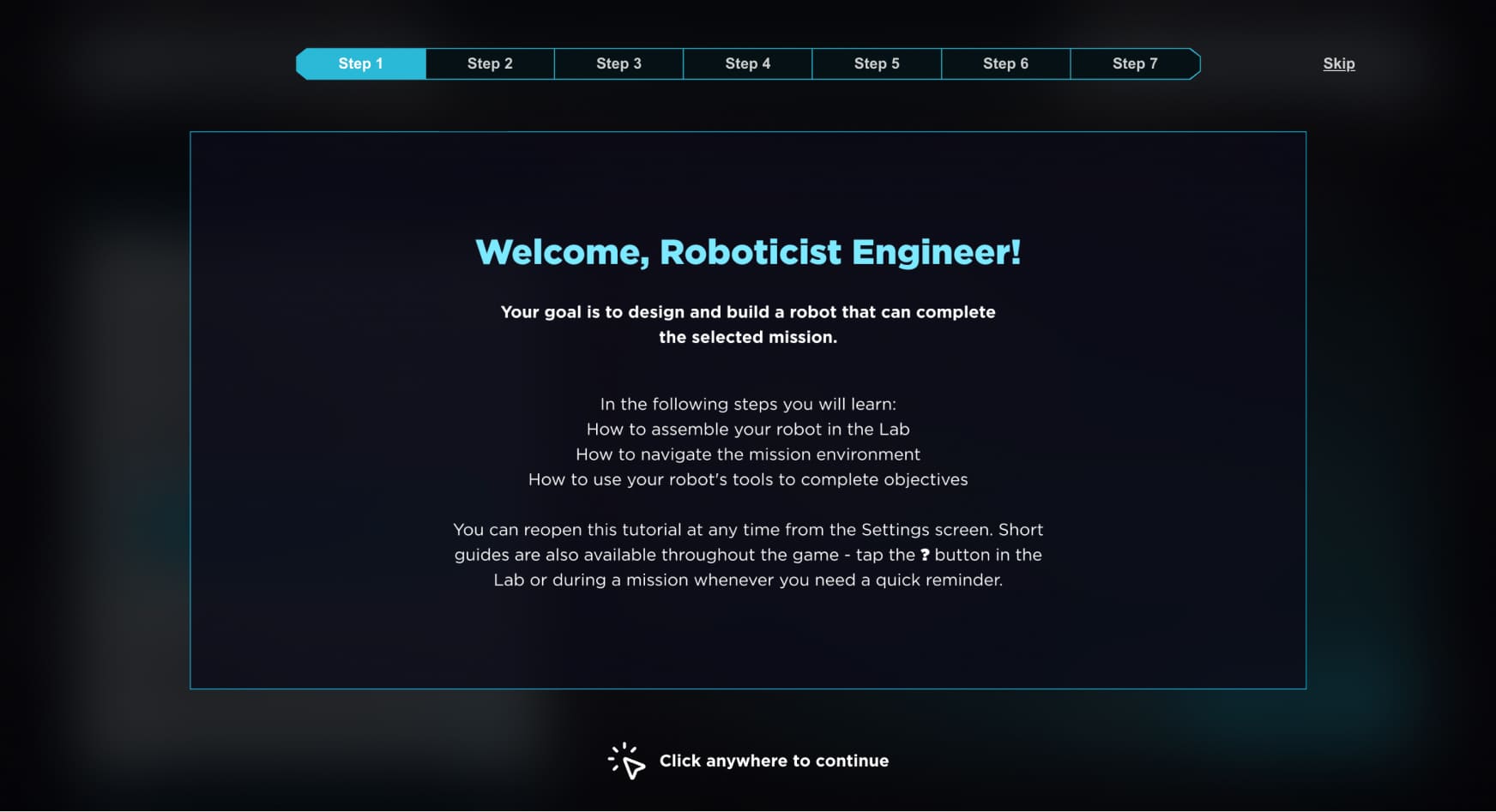 CSIRO Robot Responders: Welcome Message