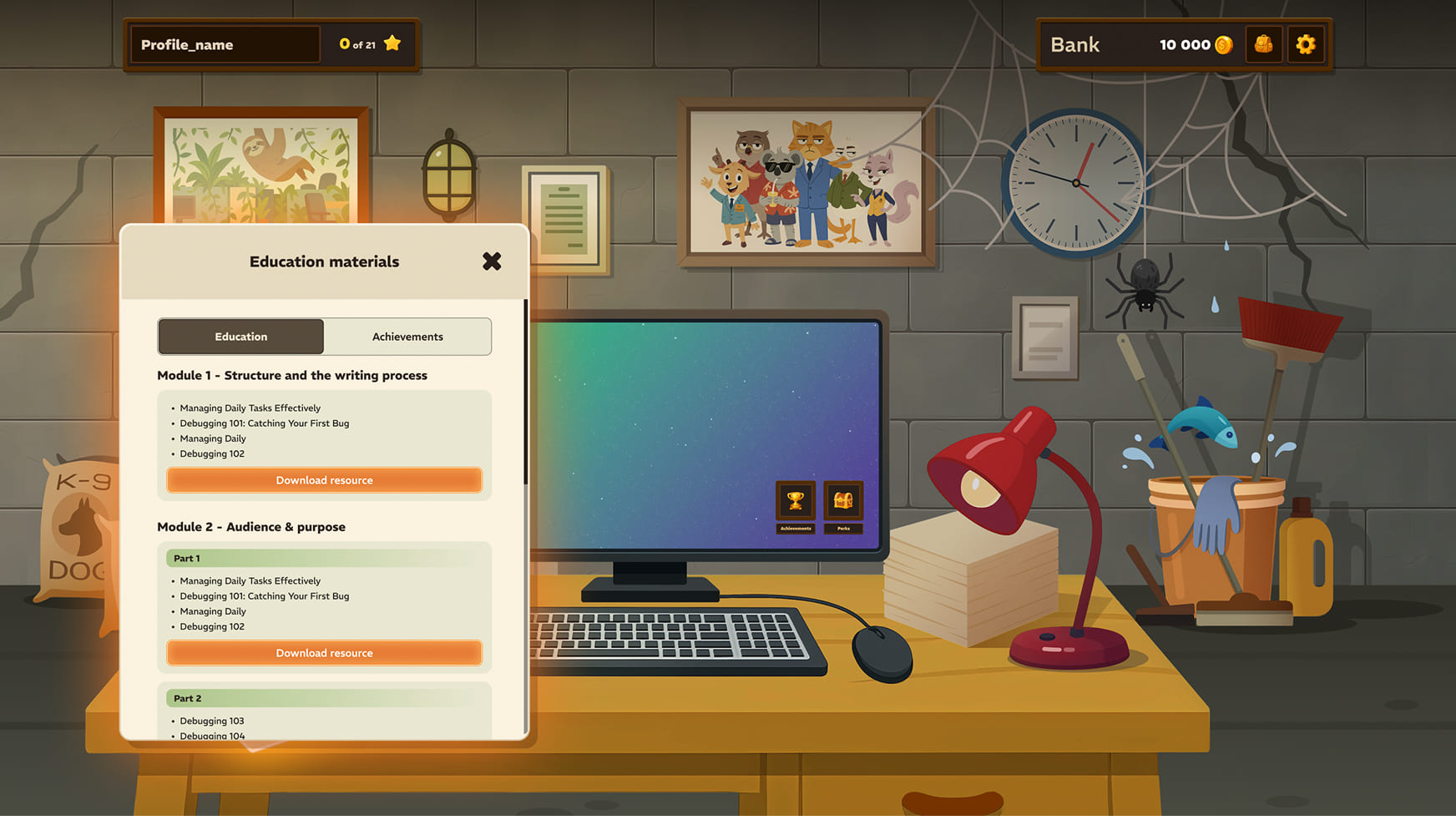 Learning Plain Language with Gamification Approach
