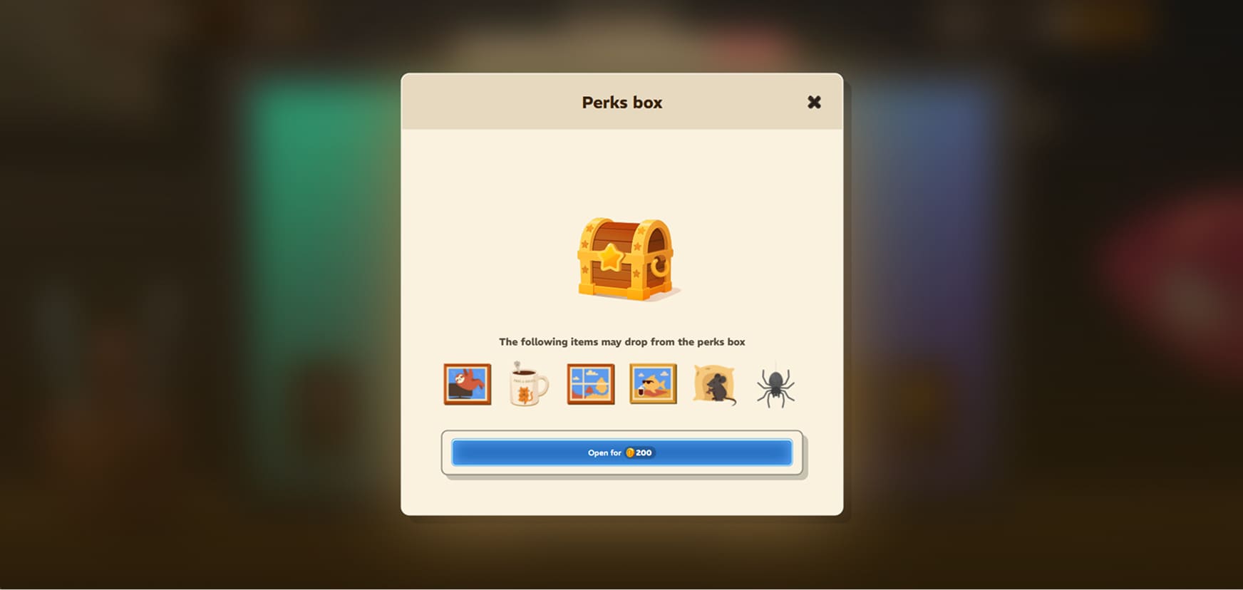 Perks Box as gamification element in eLearning