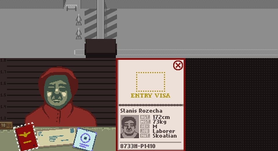 Papers, Please game by Lucas Pope