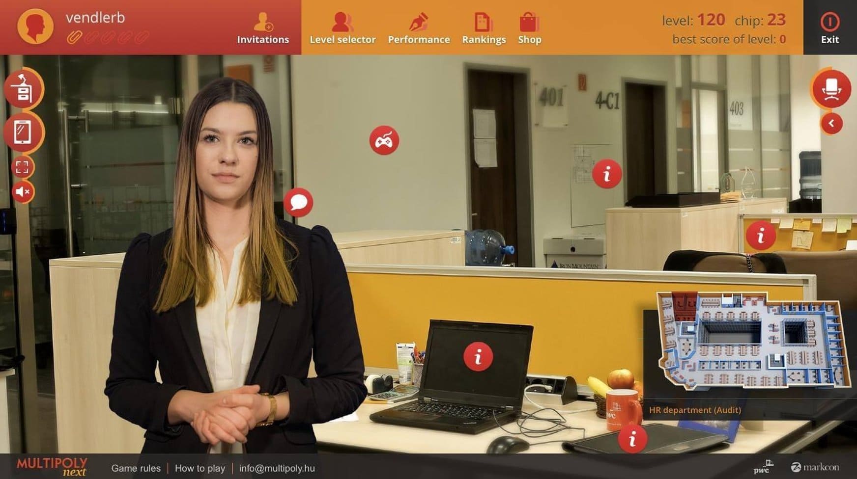 PWC's Multipoly Game about Recruitment and Assessment Process